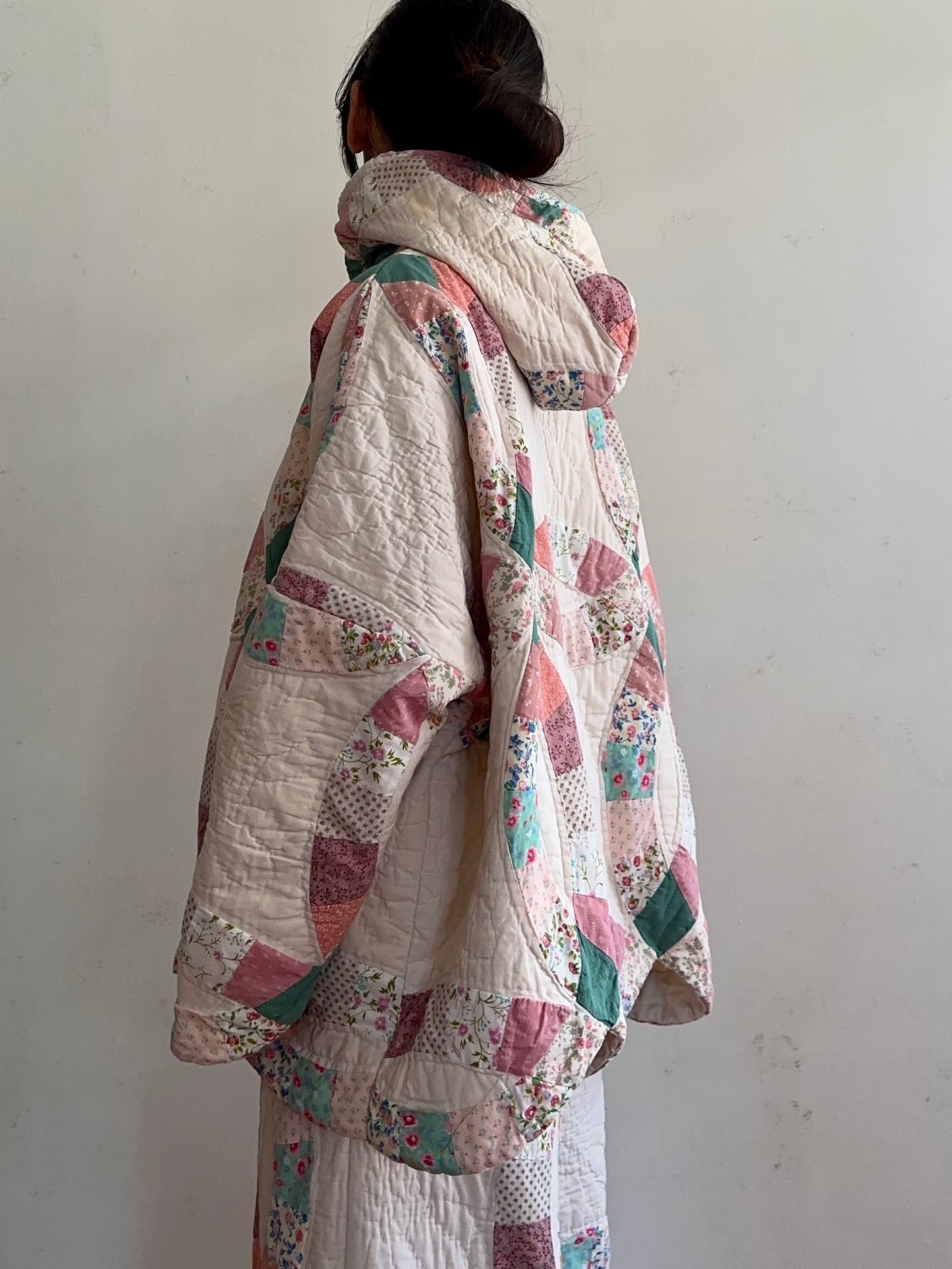 old quilt parka