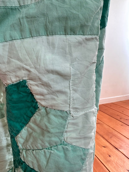 old quilt slim pants “boro”