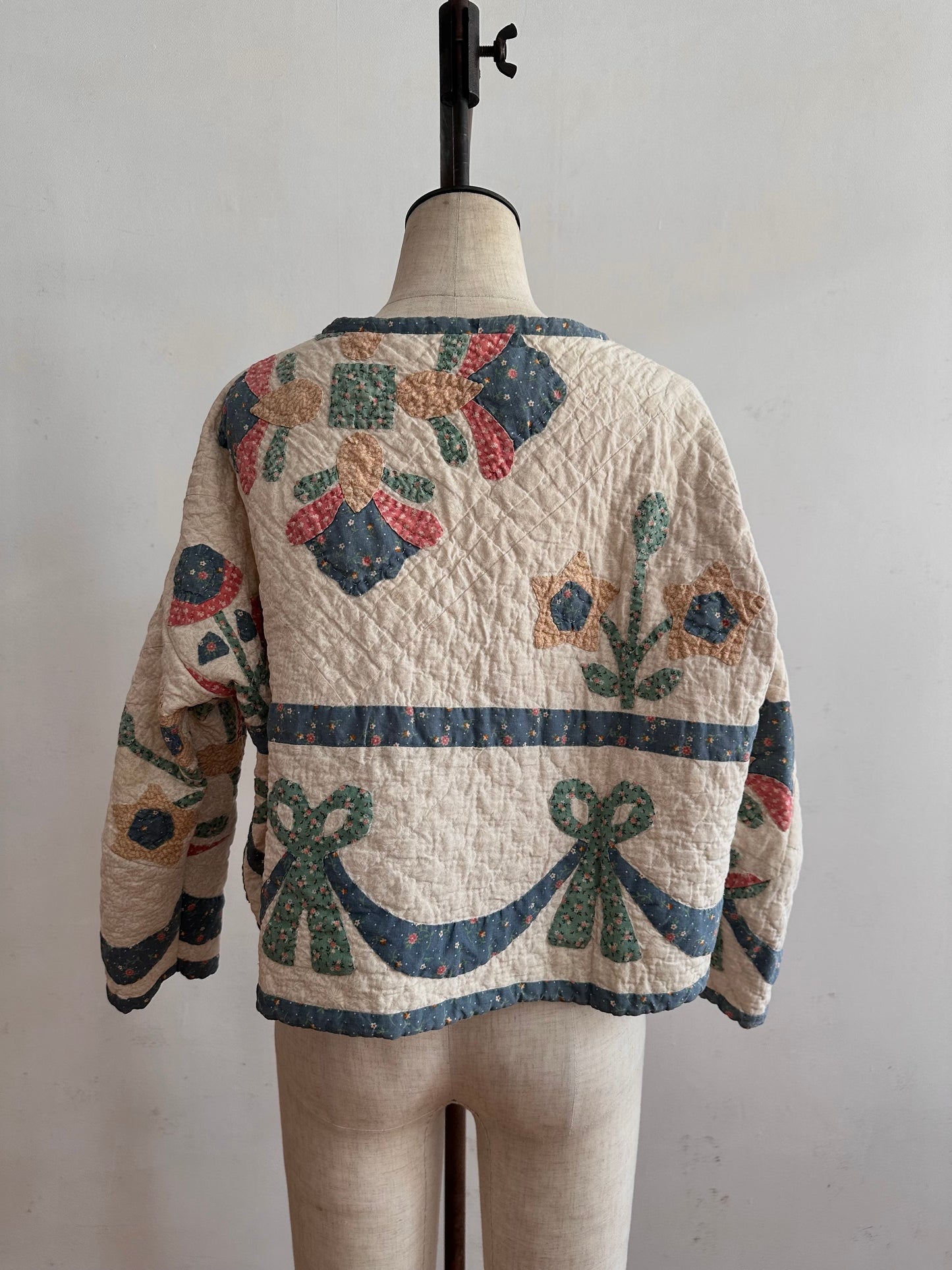 old quilt lantern tops