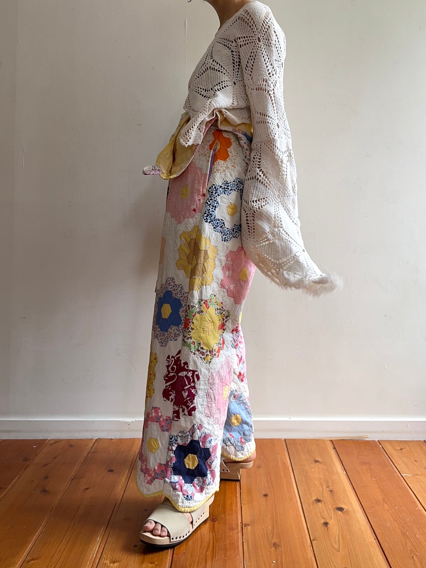 old quilt huge overall