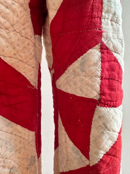 antique quilt slim pants