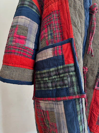 old quilt coat