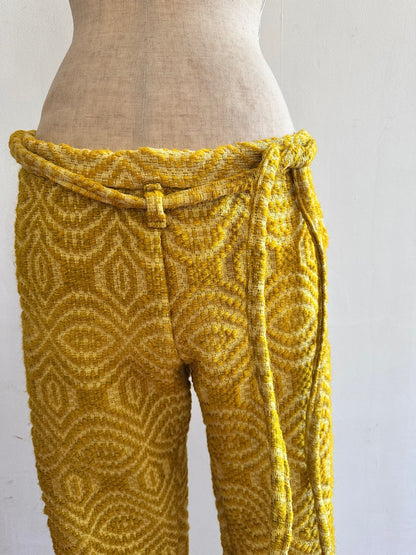 old coverlet slim flare pants / gold
