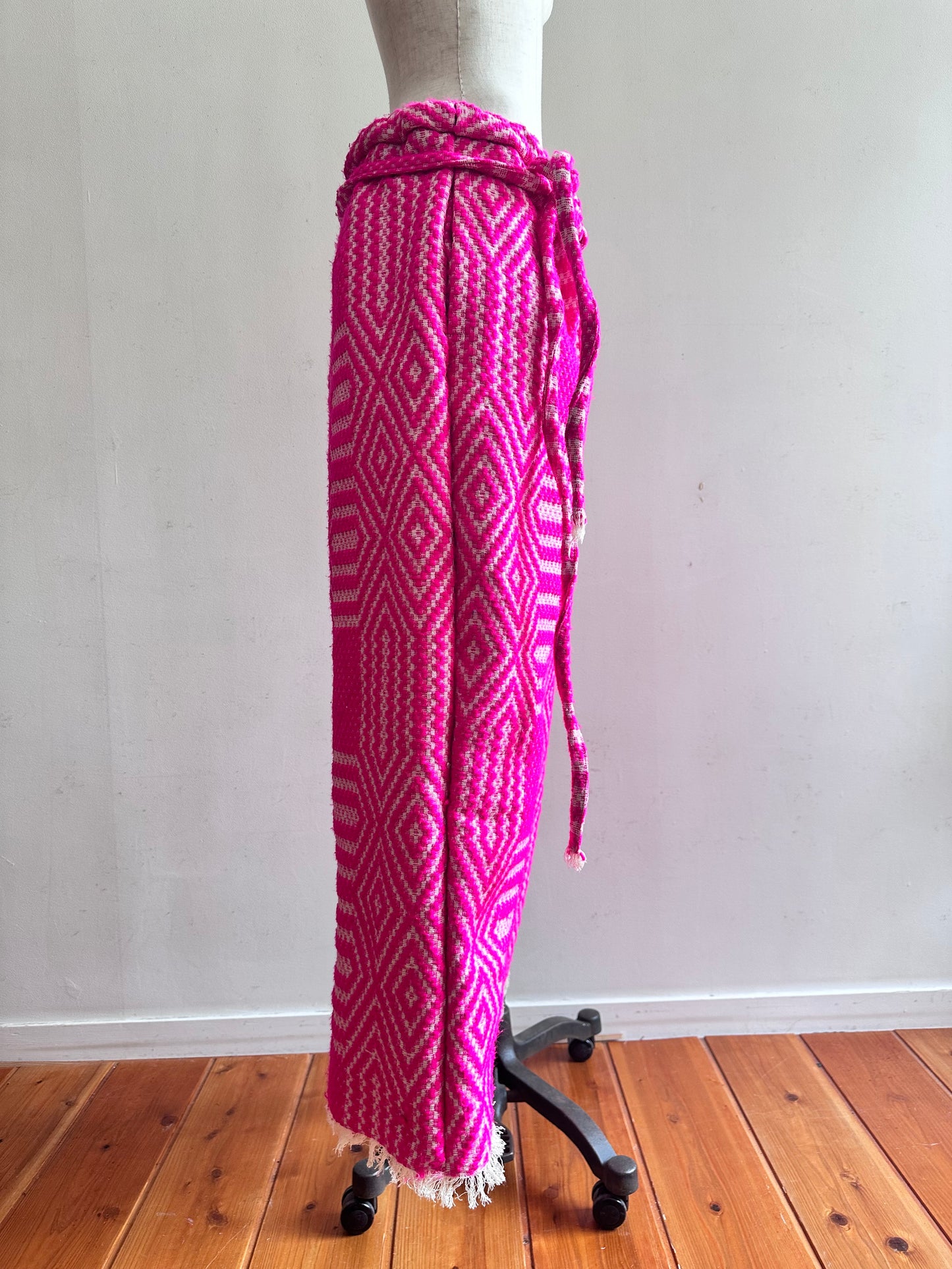 old coverlet tuck wide pants