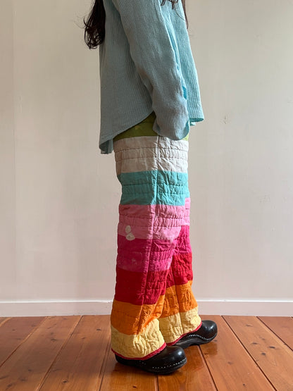 old quilt pants