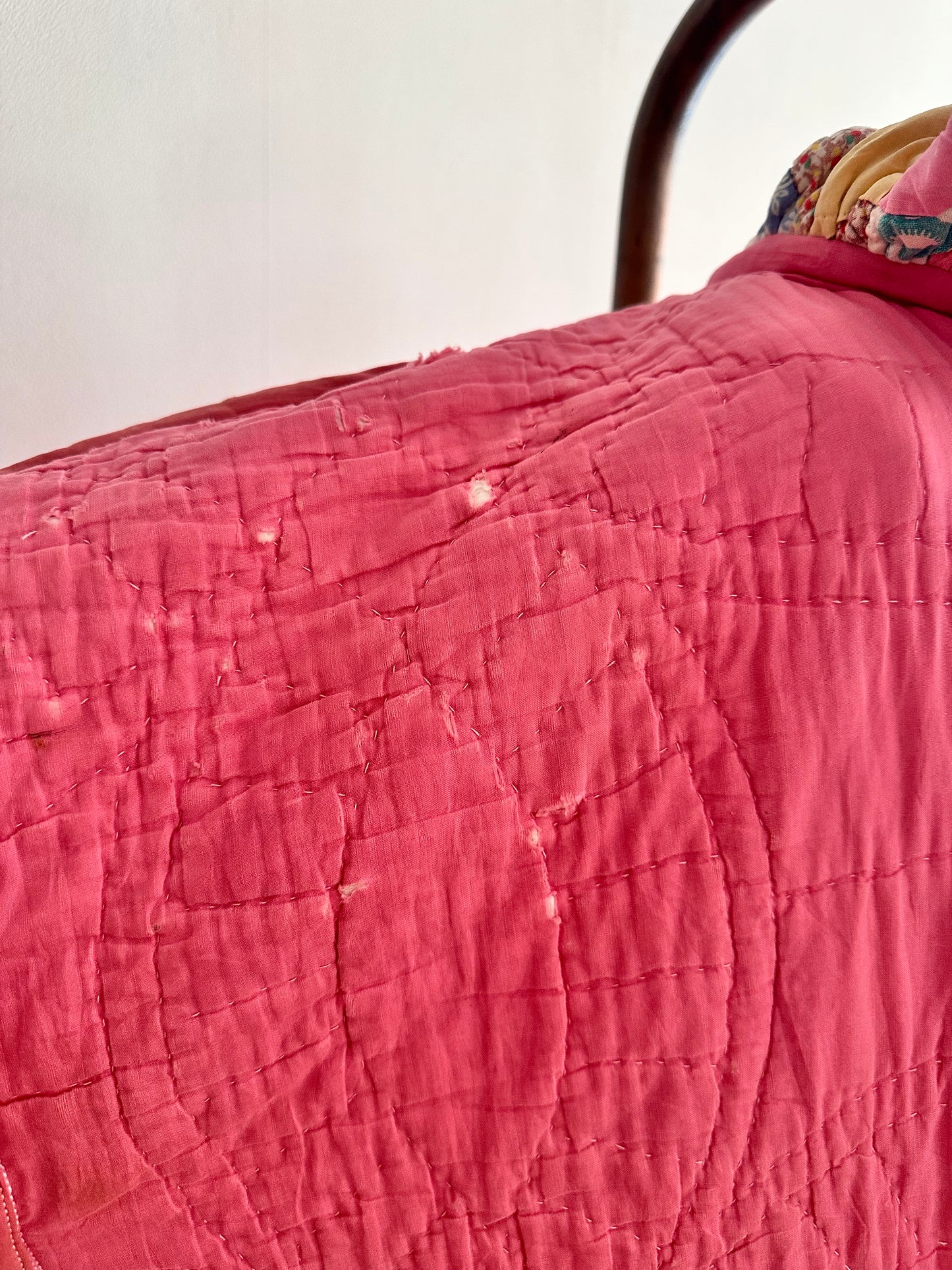 old quilt coat