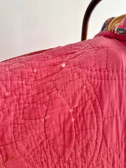 old quilt coat