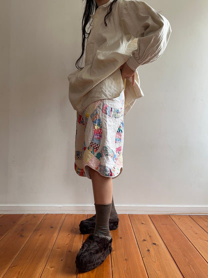 old quilt half pants
