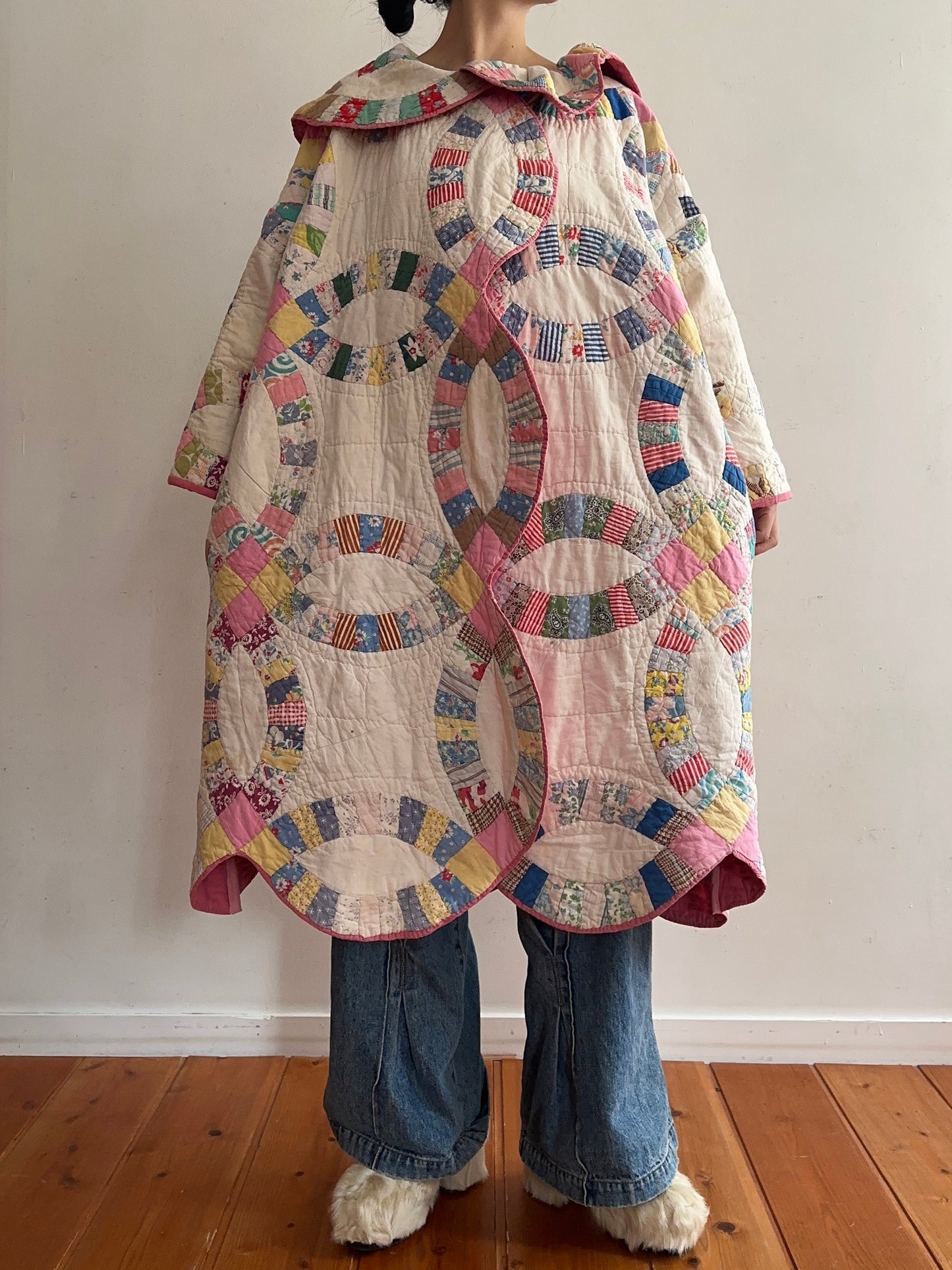 old quilt coat