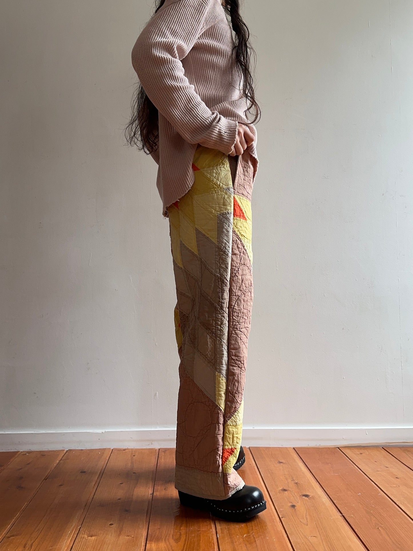 old quilt pants