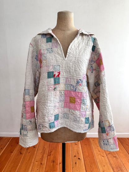 old quilt sailor shirt “boro”