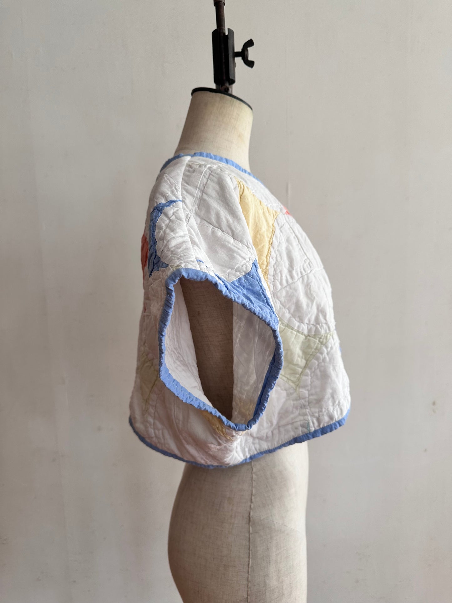 old quilt petal bolero