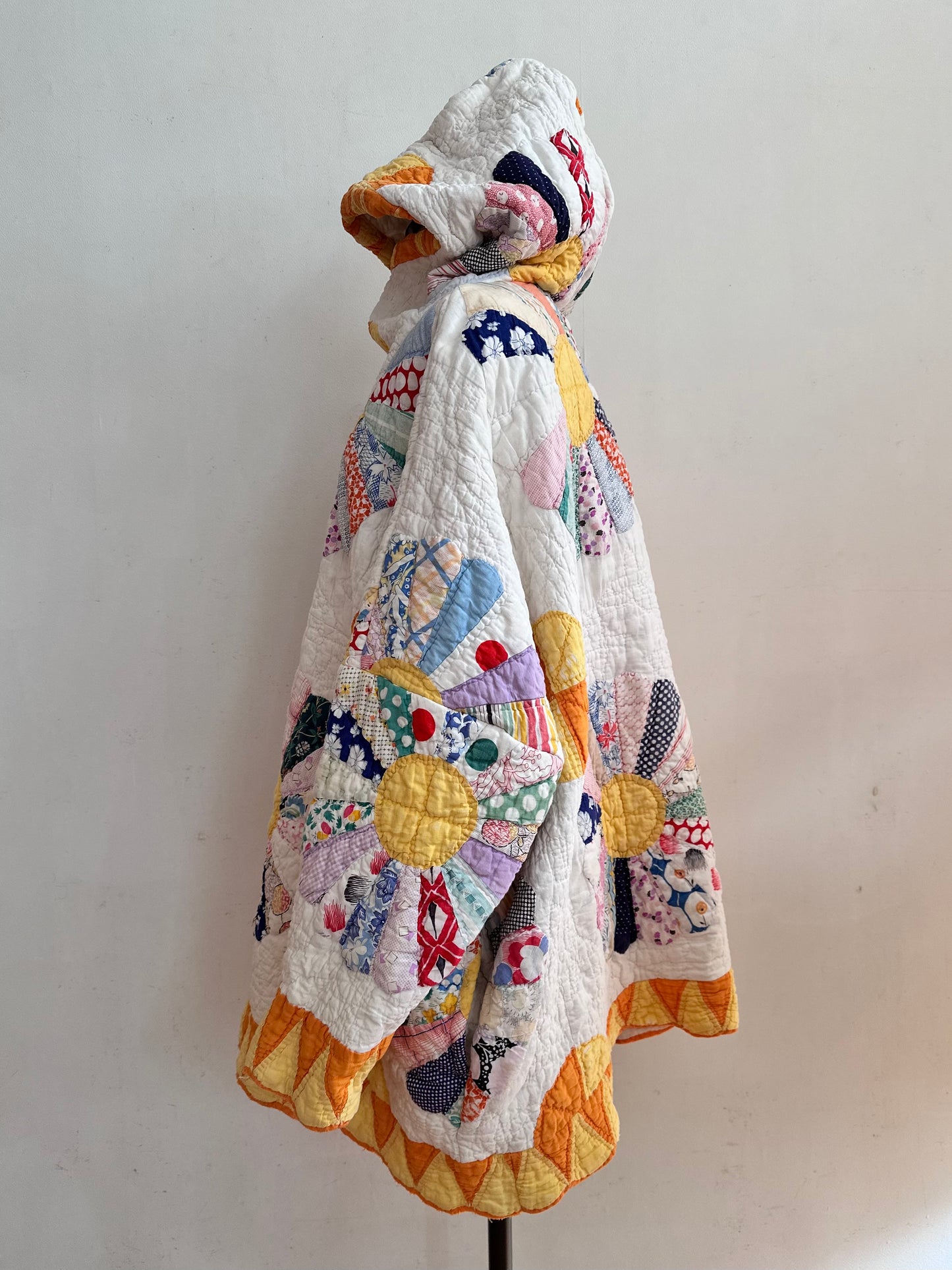 old quilt parka