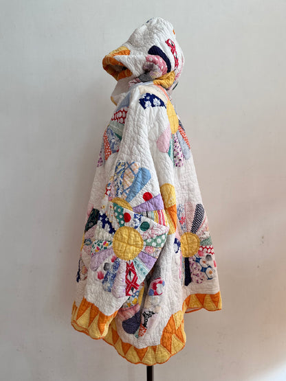 old quilt parka