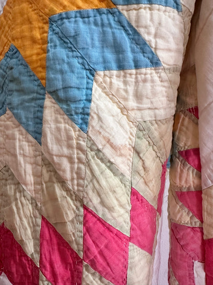antique quilt pants
