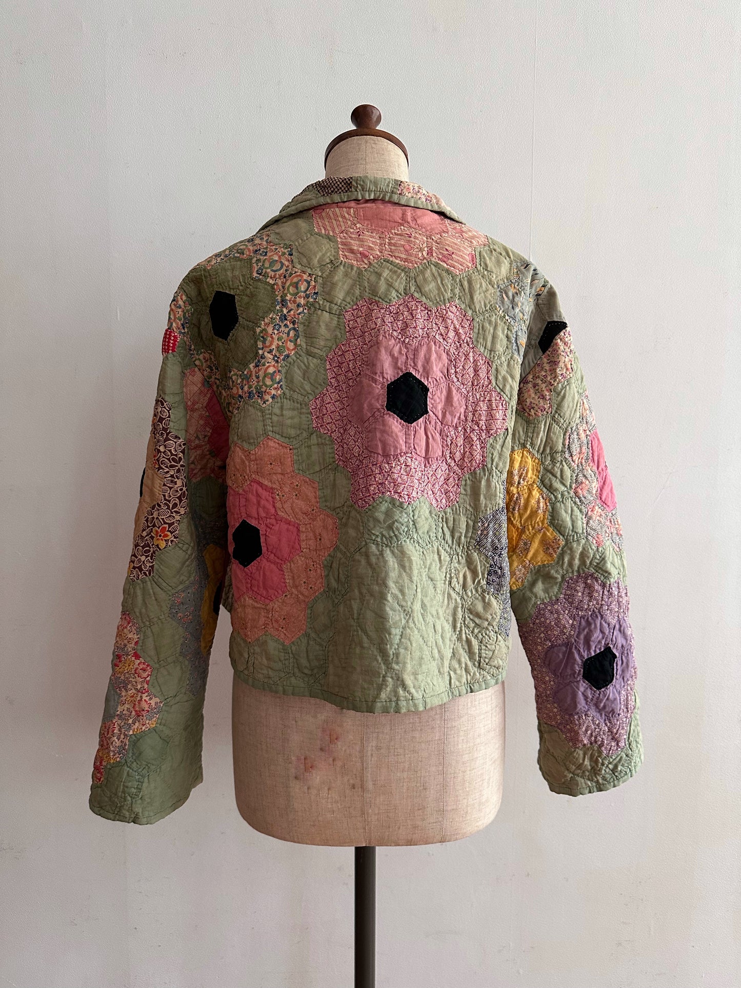 old quilt short jacket