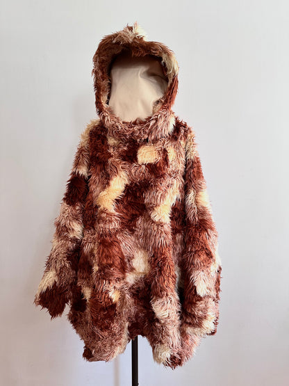 old fur parka / pudding