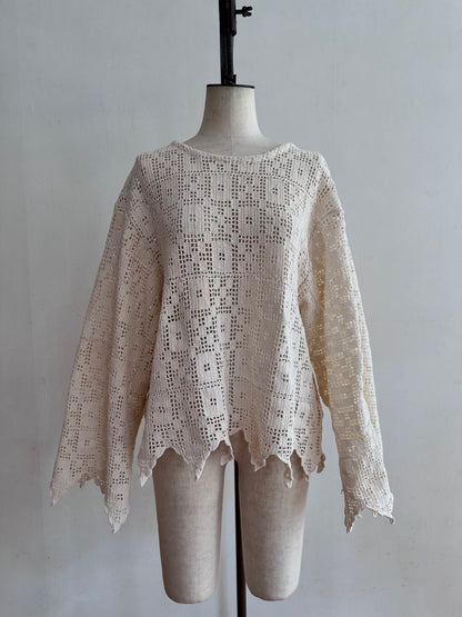 old crochet lace sailor shirts