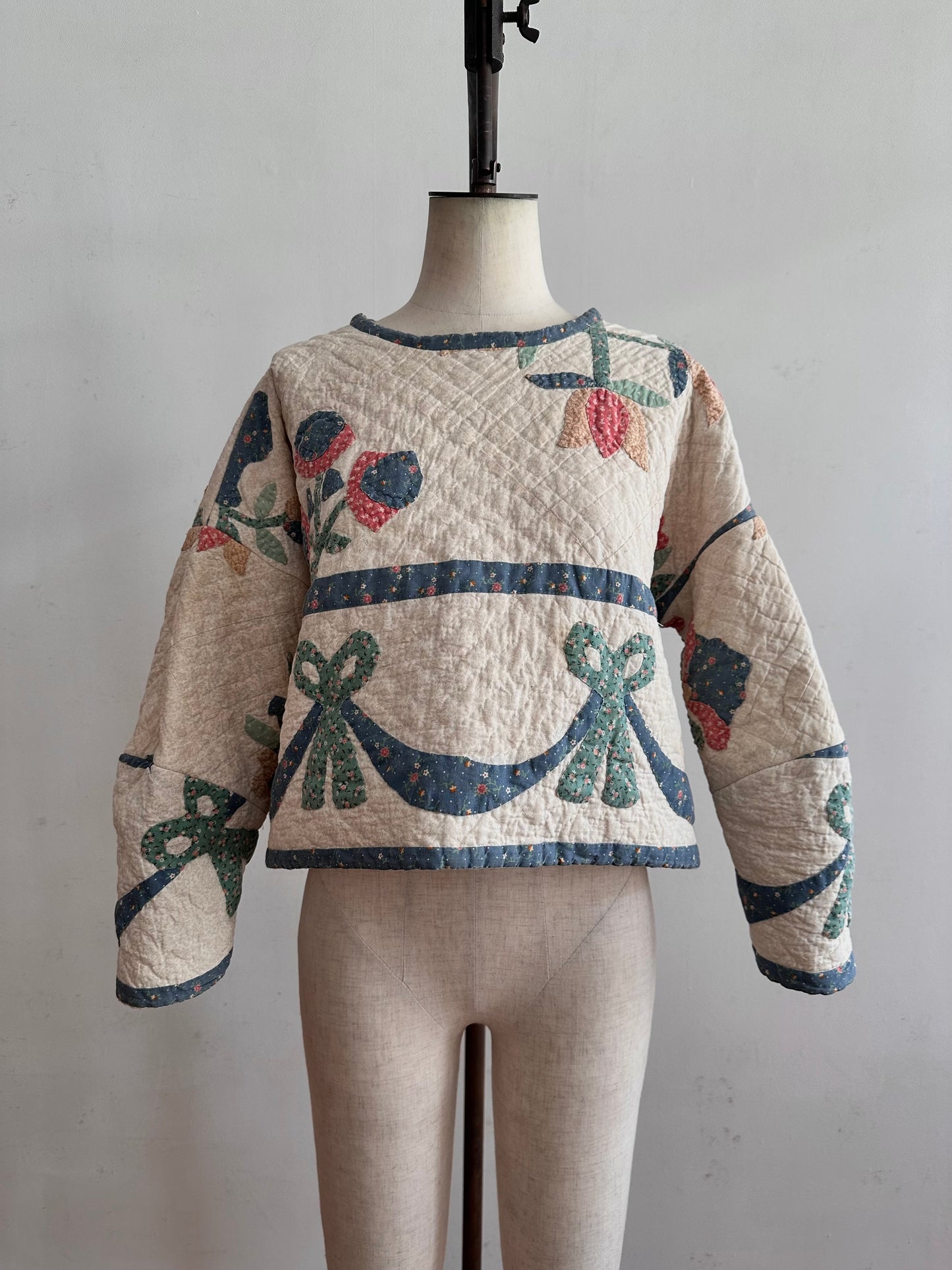 old quilt lantern tops