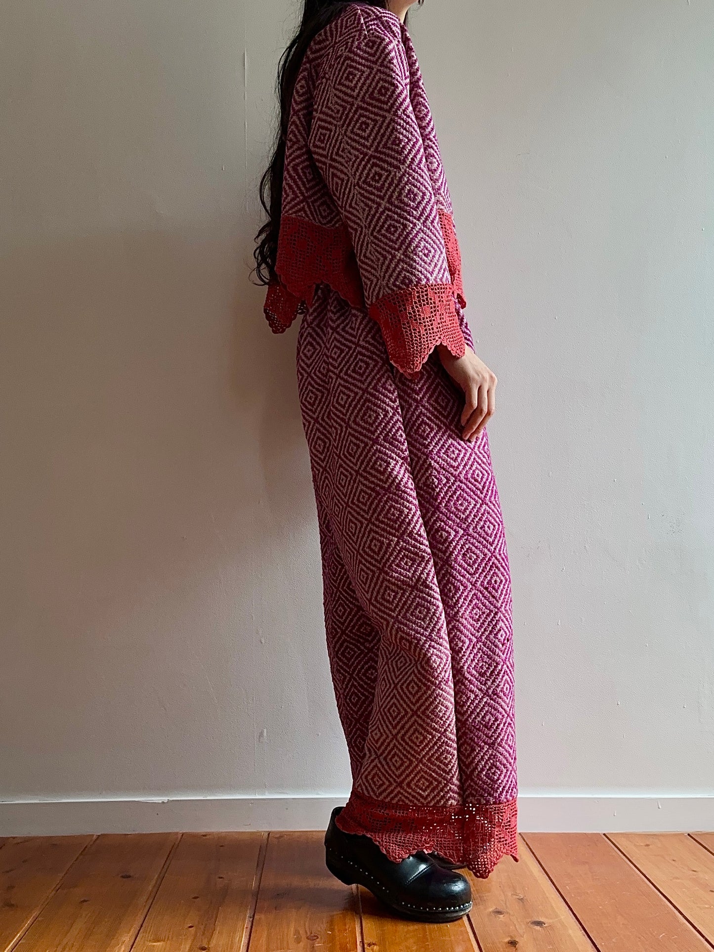 old coverlet wide pants