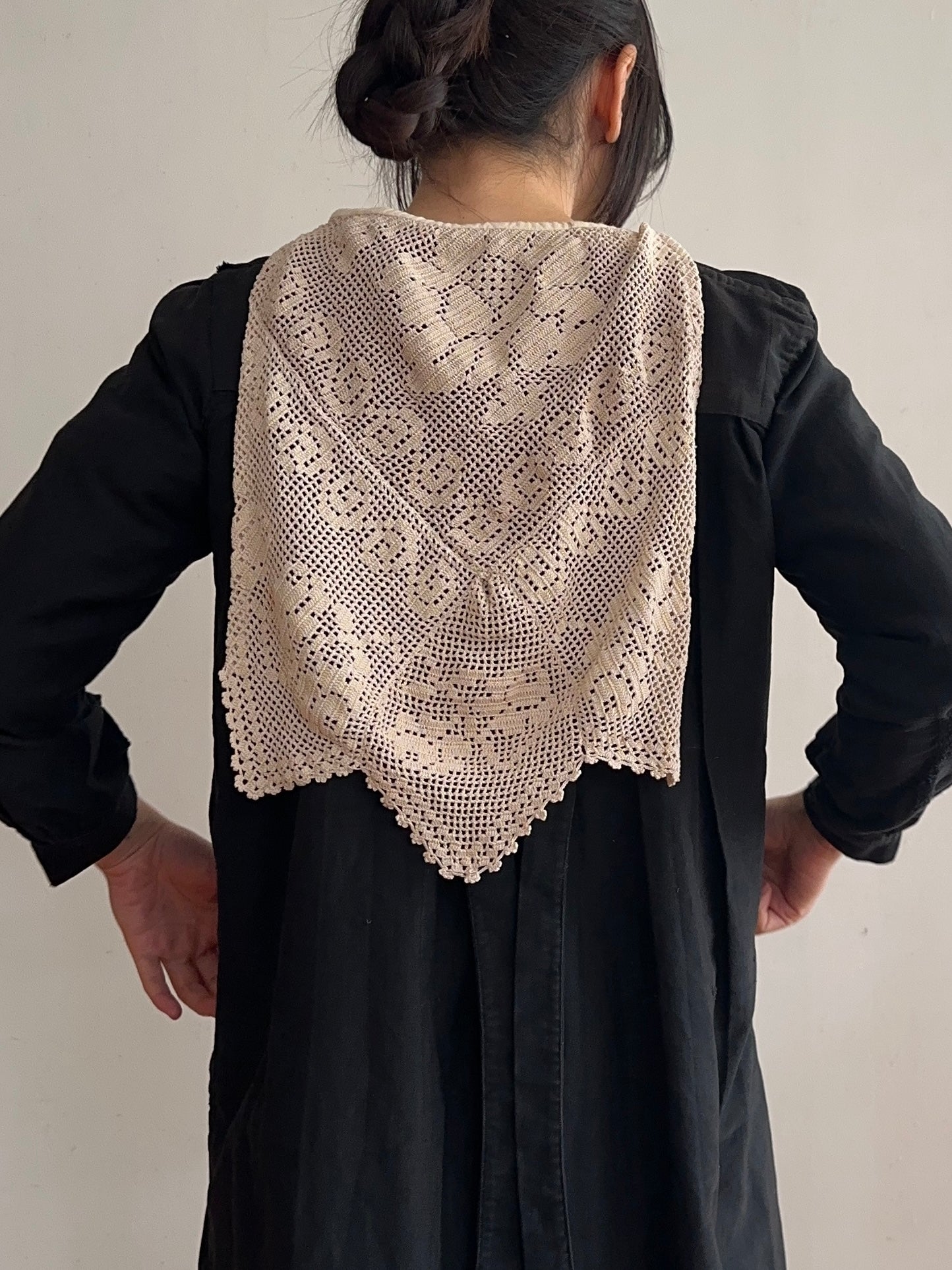 old crochet lace sailor shirts
