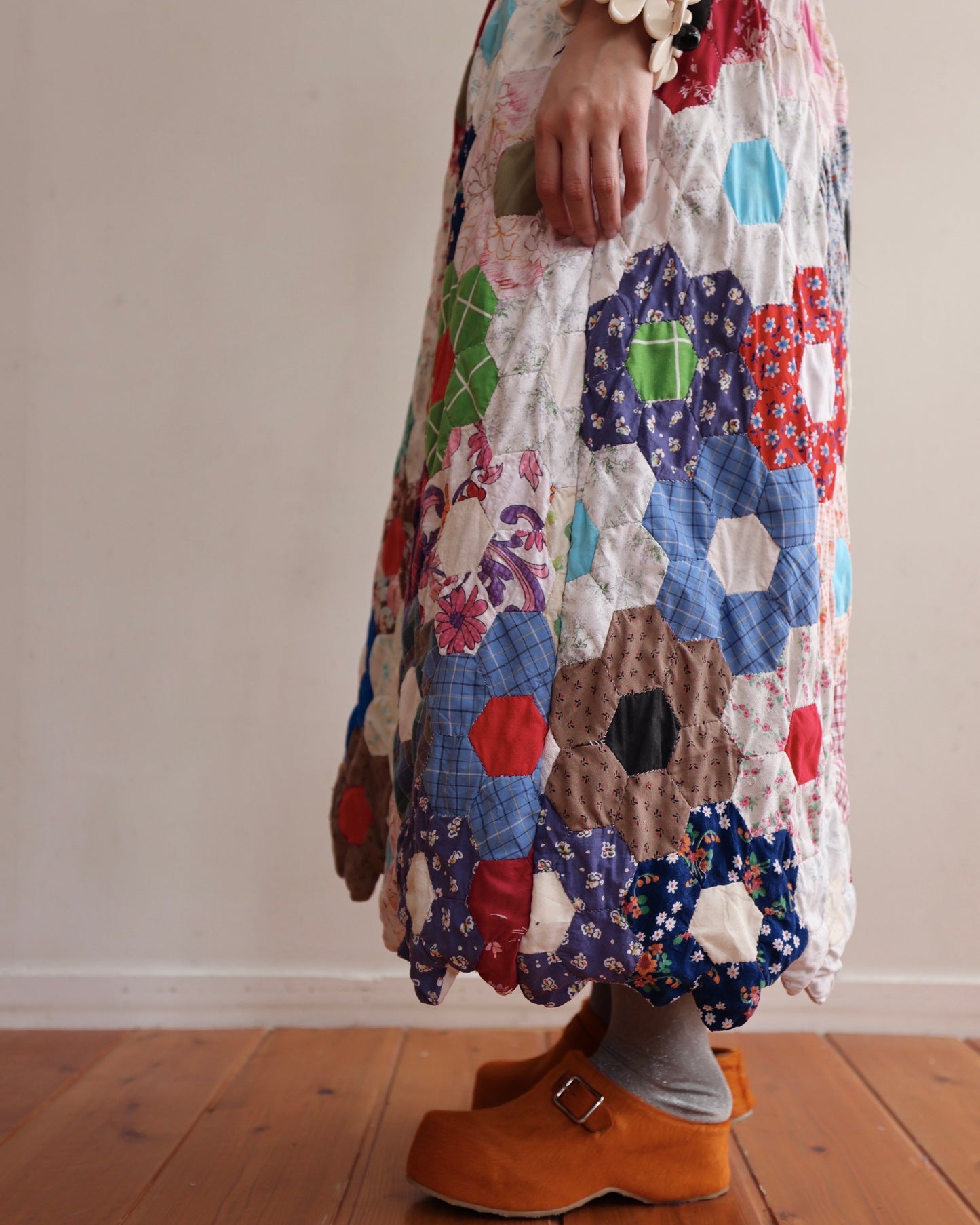 old quilt double face bloomin' two piece