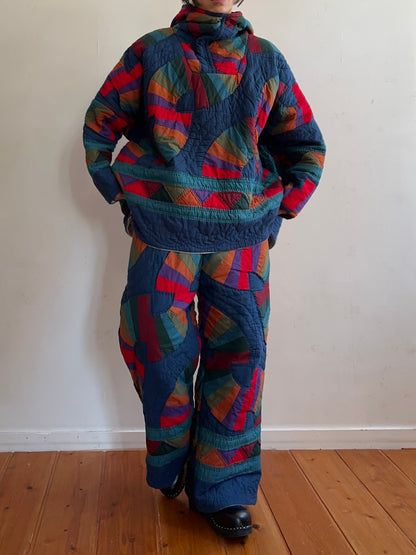 old quilt parka