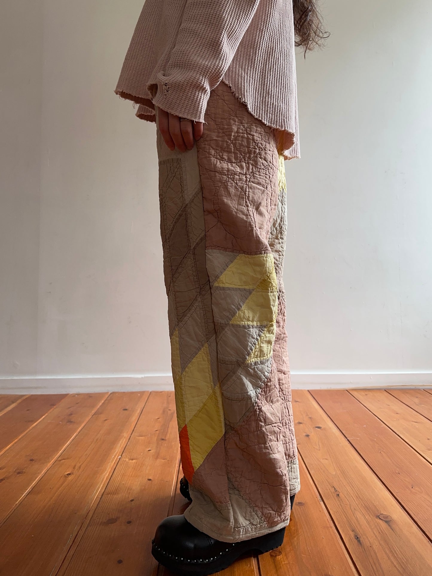 old quilt pants