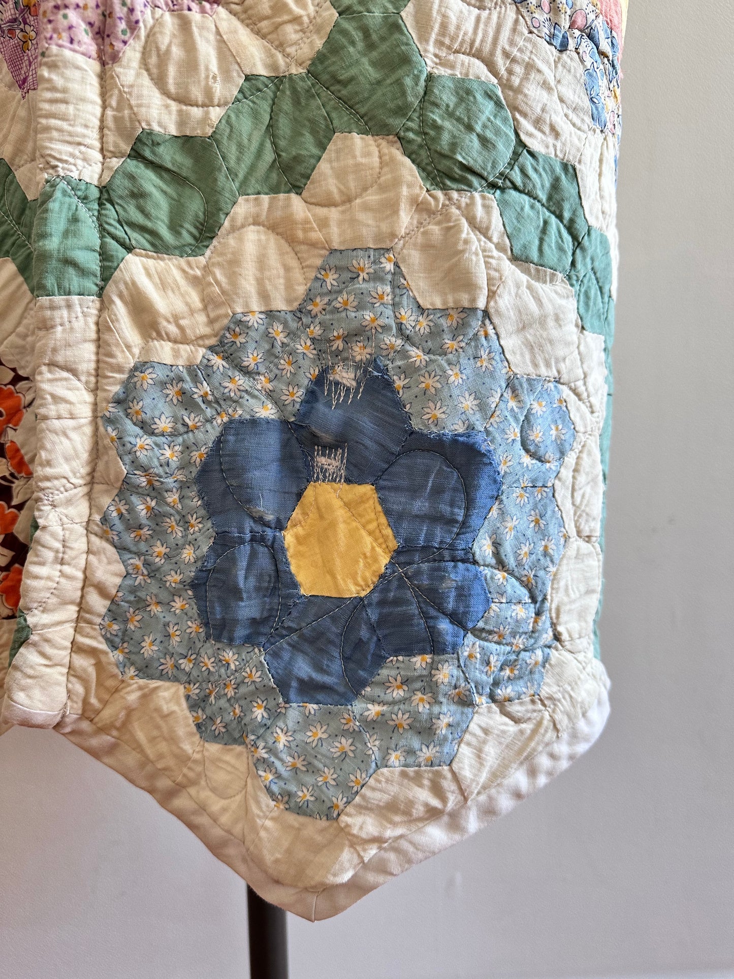 old quilt coat