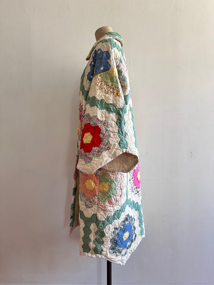 old quilt coat