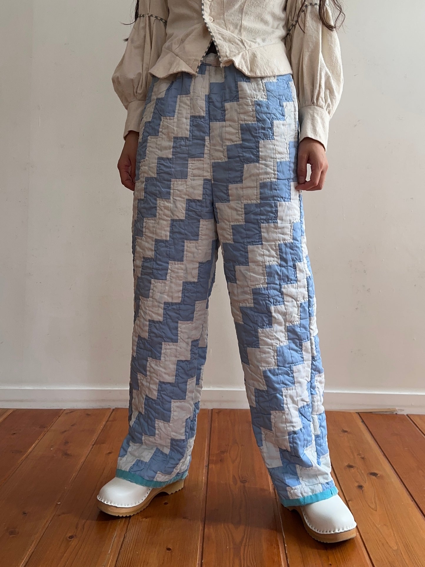 old quilt pants