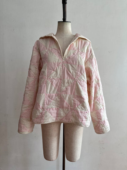 antique quilt sailor shirt