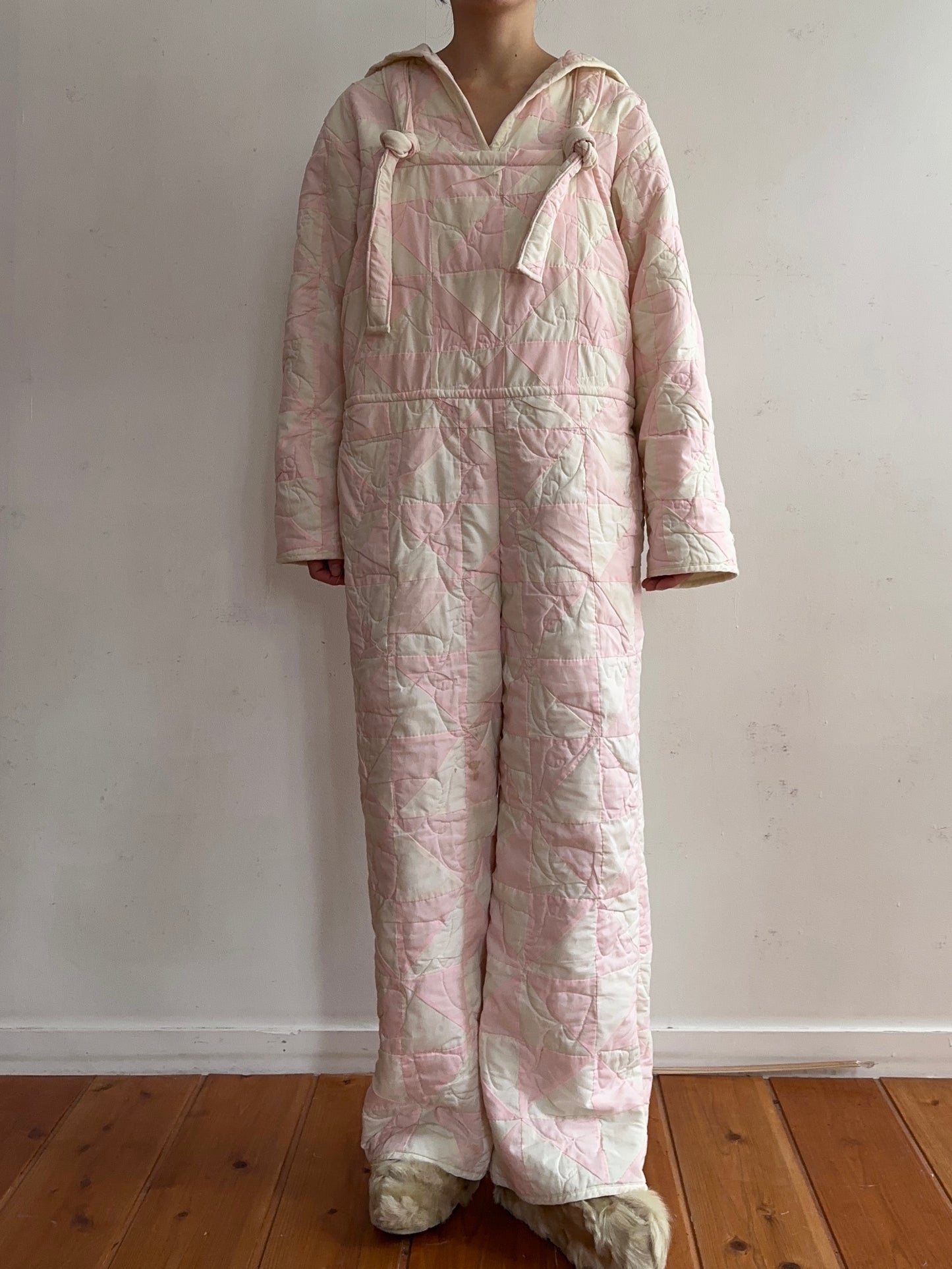 antique quilt sailor shirt