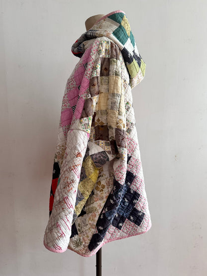 old quilt parka