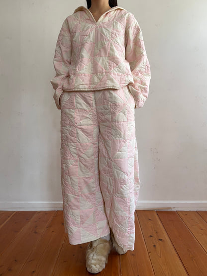 antique quilt sailor shirt