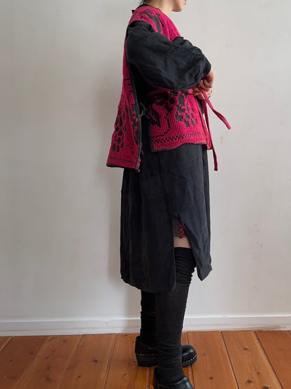 old coverlet wide vest