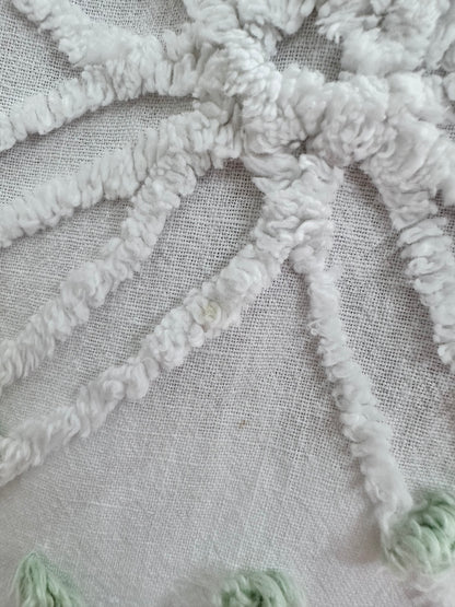 old chenille slim flare pants / muscat