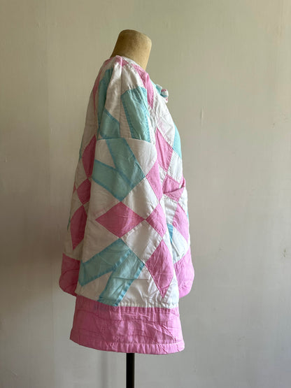 vecchia giacca corta trapuntata