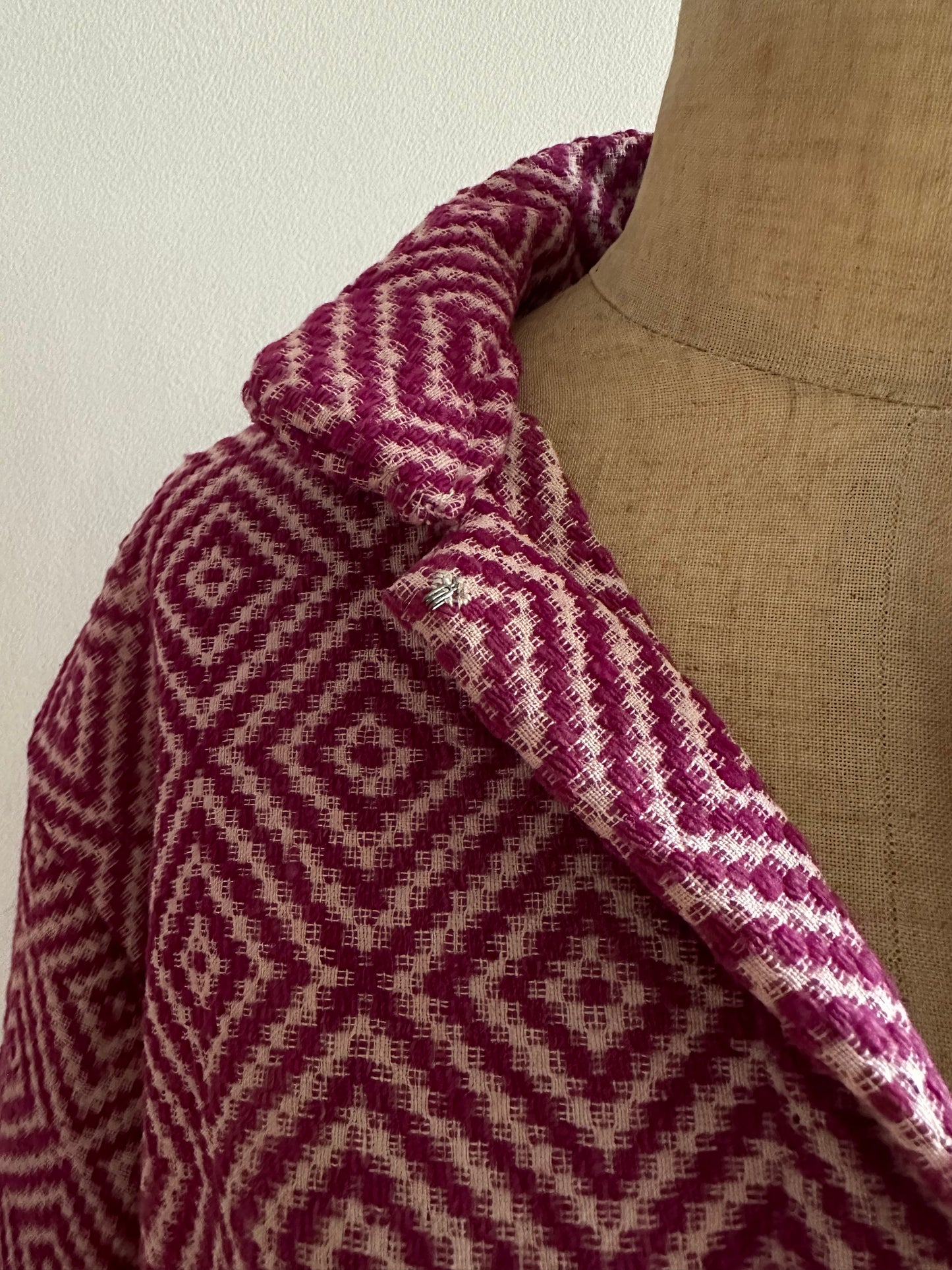 old coverlet short jacket