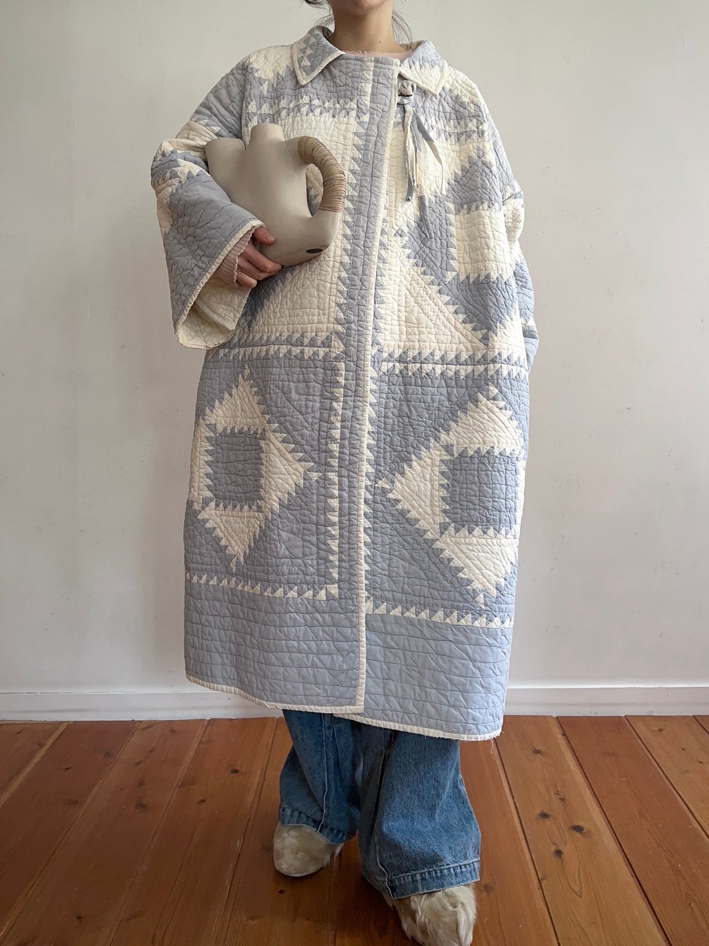 old quilt coat