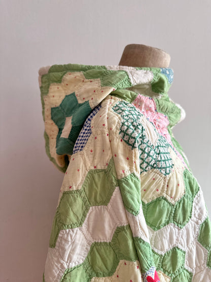 old quilt parka