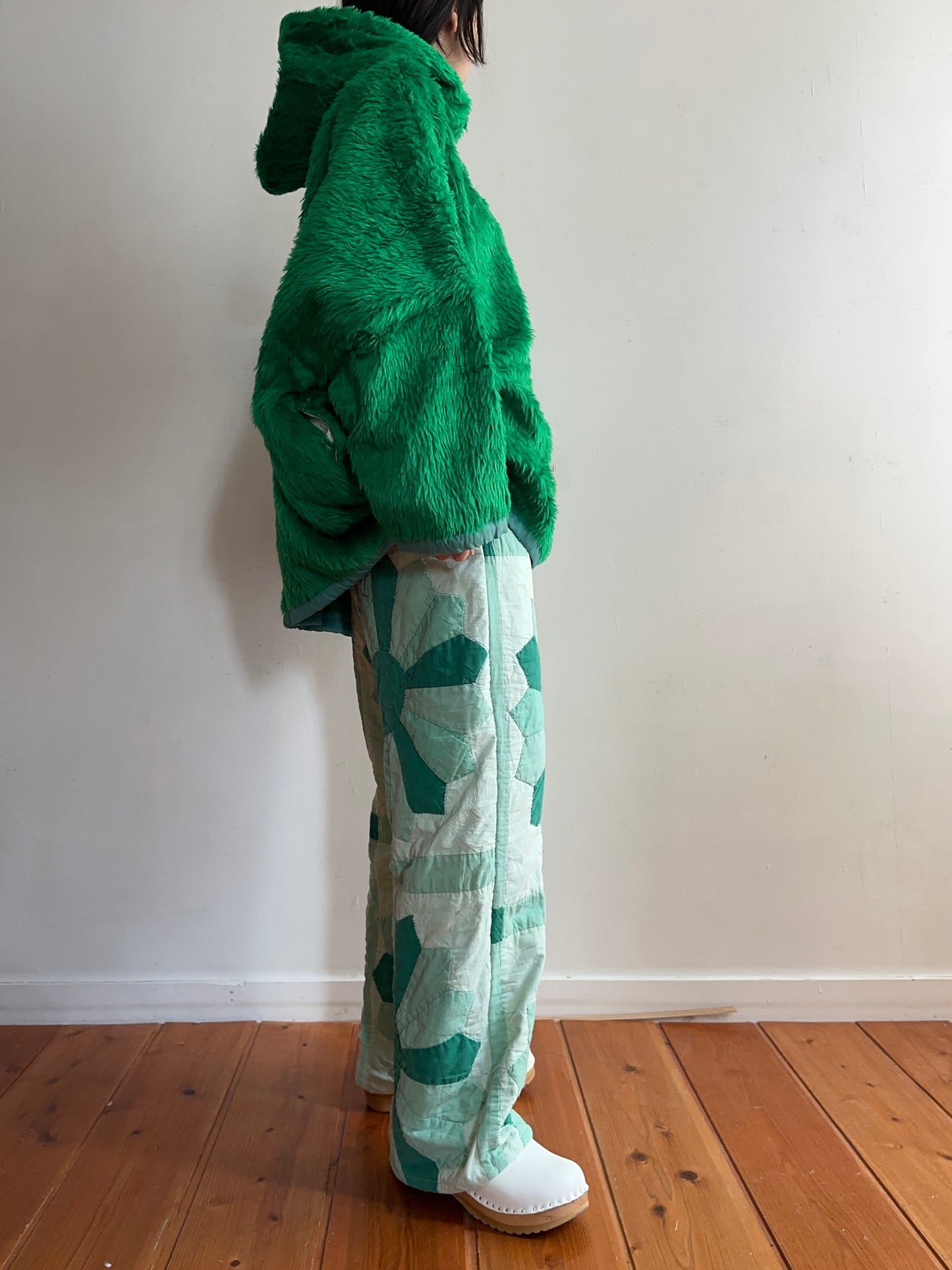 old quilt pants “boro”