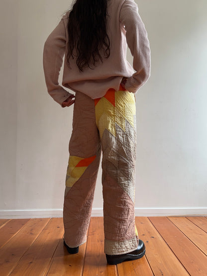 old quilt pants