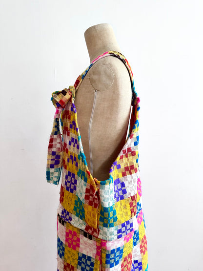 old coverlet huge overall