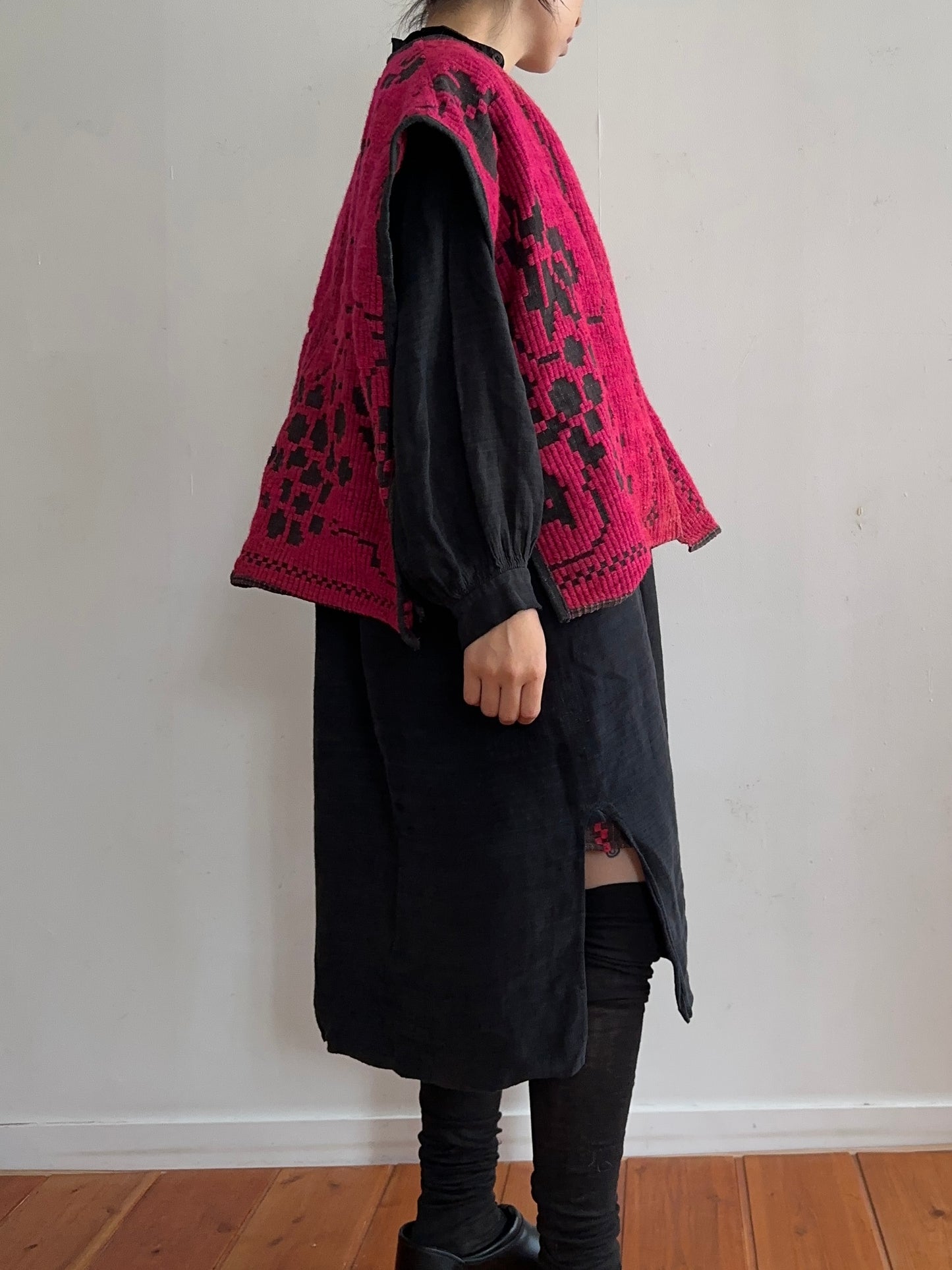 old coverlet wide vest