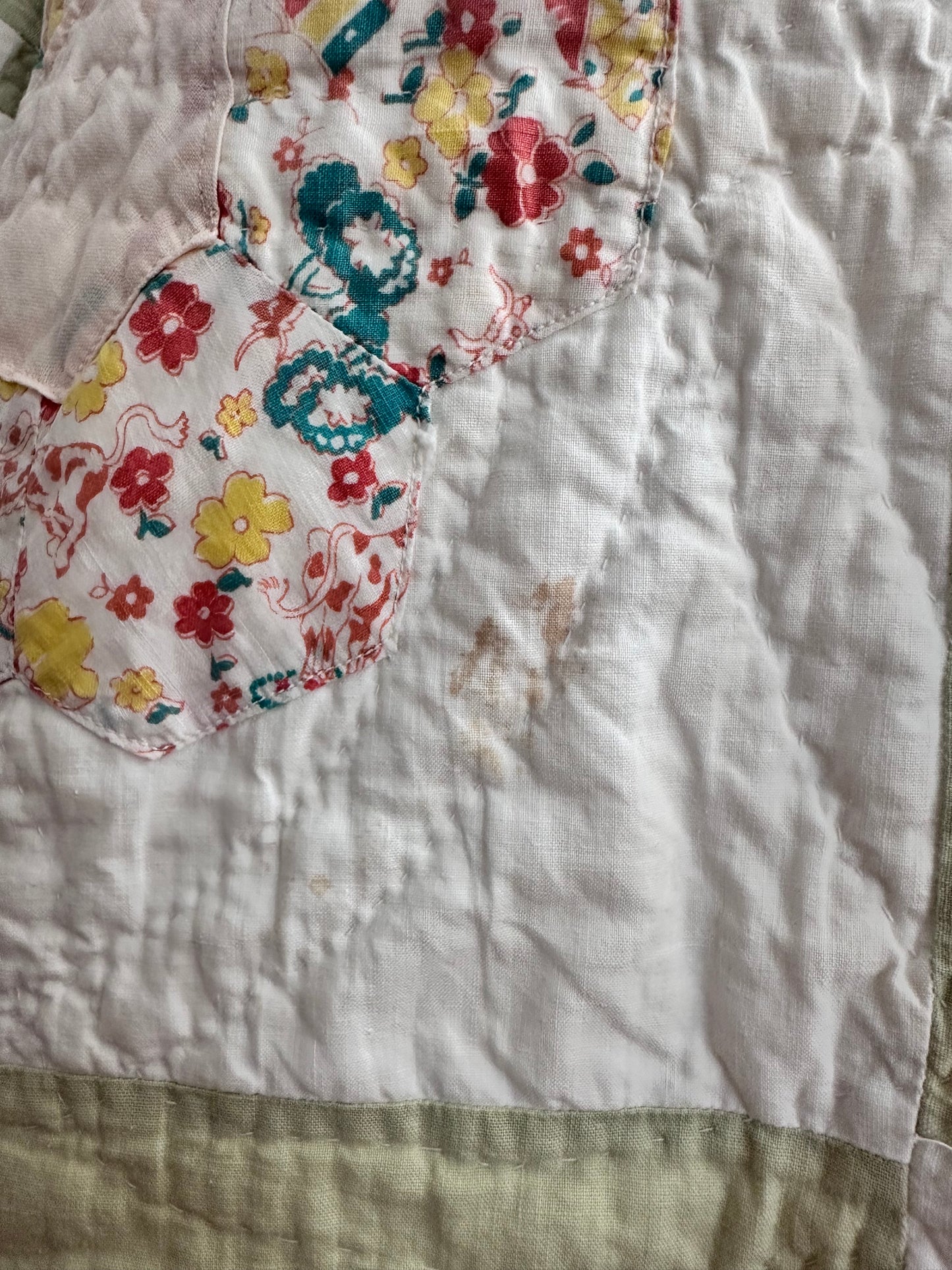 old quilt lantern tops