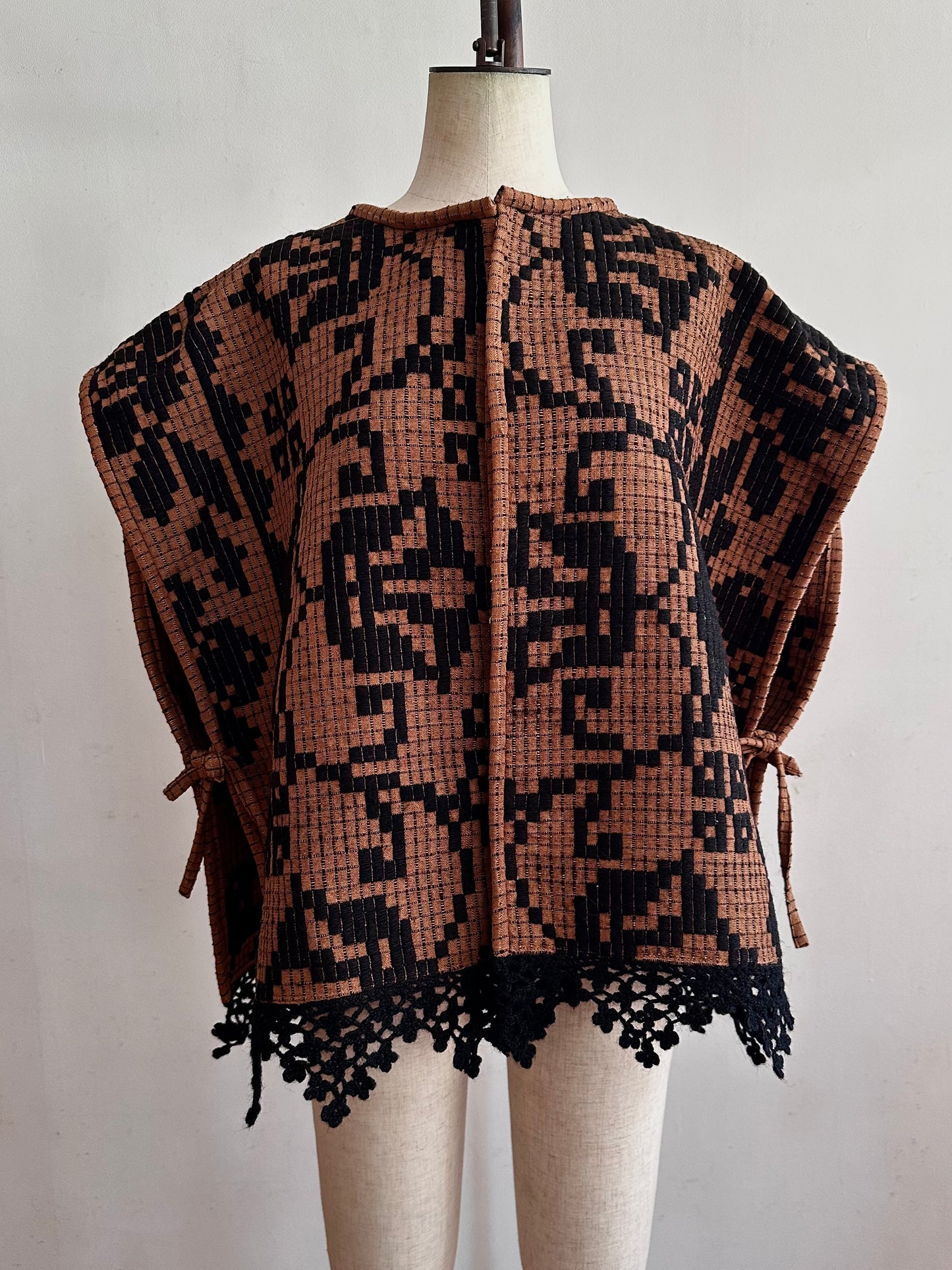 old coverlet wide vest