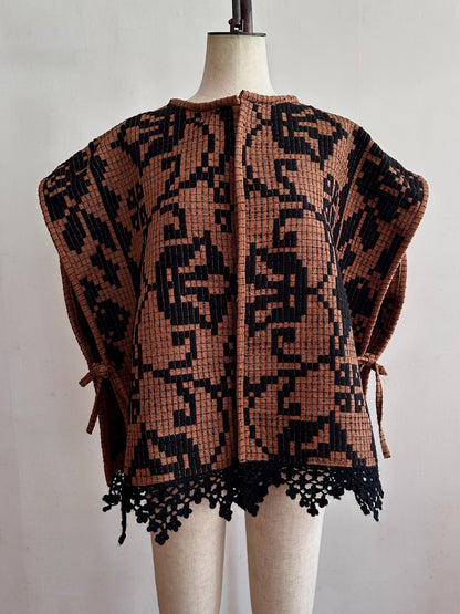 old coverlet wide vest