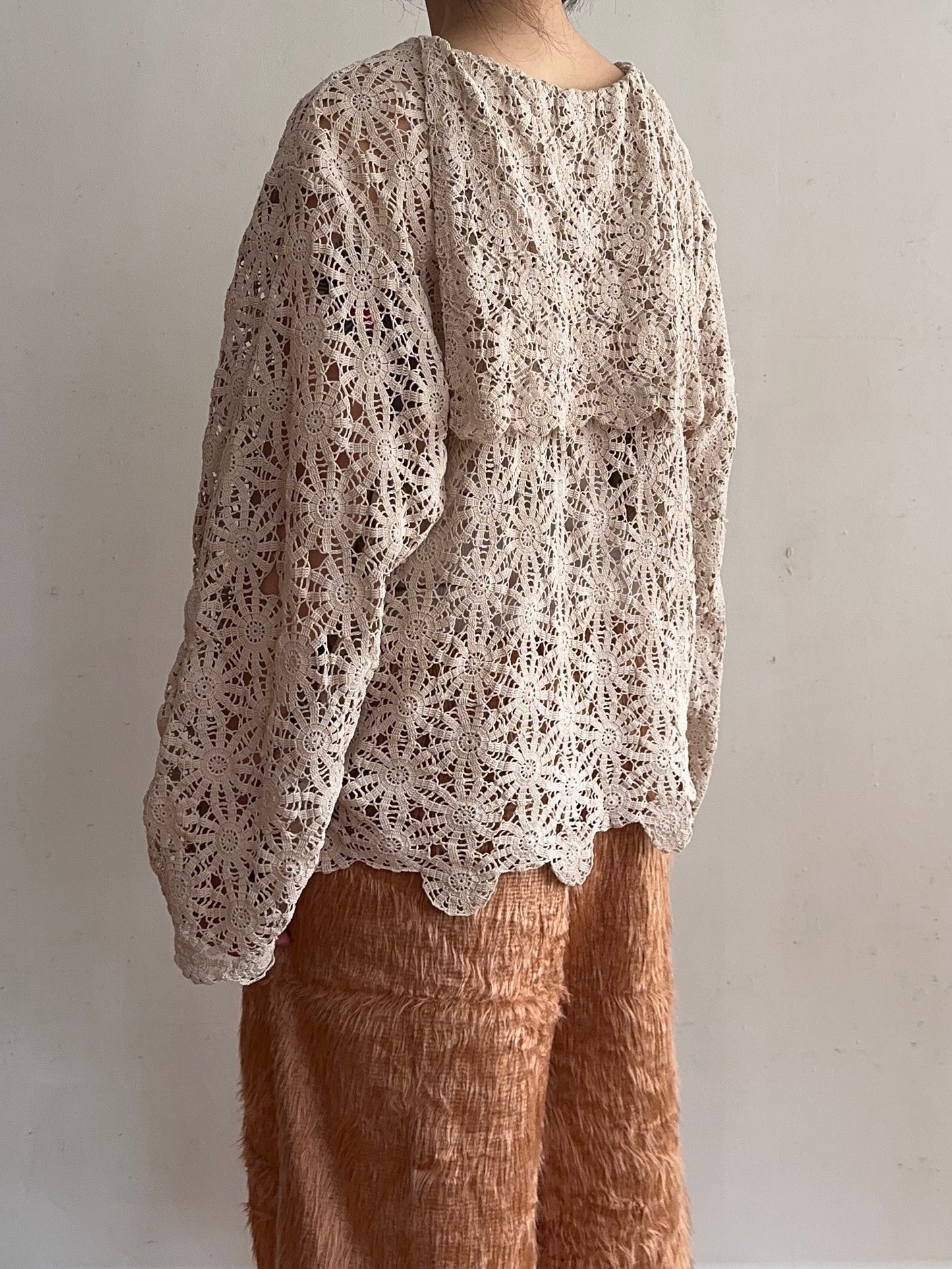 old crochet lace sailor shirts