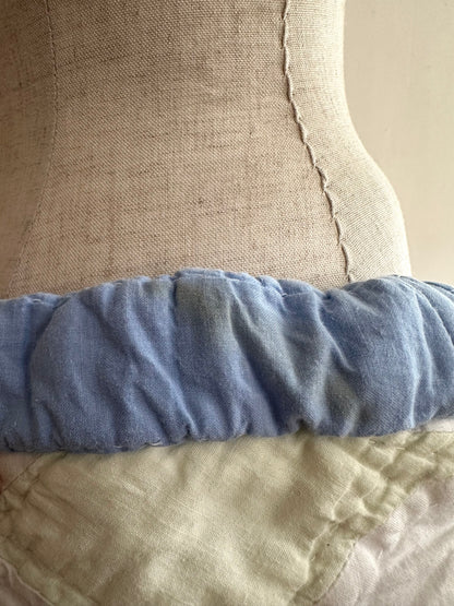 old quilt short pants